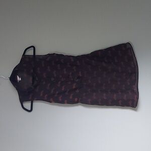 SHEER volcom motorcycle dress/coverup with pockets  small
